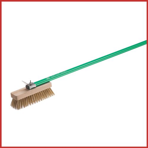 GI Metal Oven Brush ACG-SP - 20cm x 6cm Head - 150cm Handle